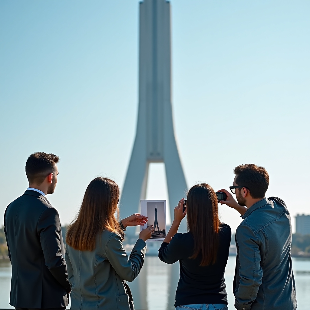 Фото-ориентирование у достопримечательности Астаны