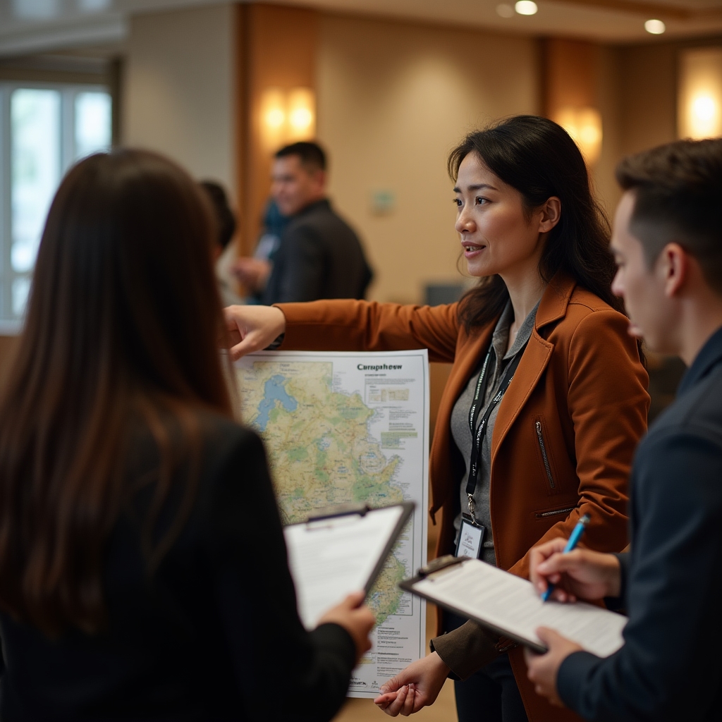 Ведущий проводит инструктаж перед стартом квеста